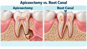 Apicoectomy vs. Root Canal What Is the Difference