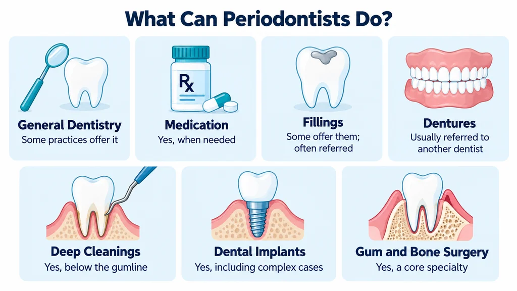 Do Periodontists Also Perform General Dentistry