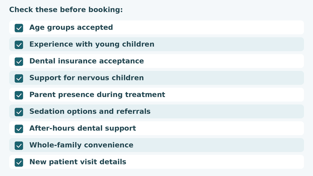 How to Choose the Right Dentist for Your Child