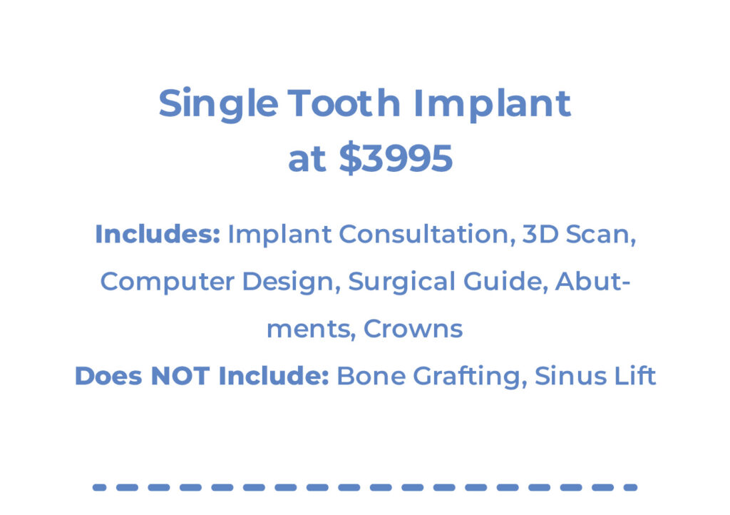 Offer Single Tooth Implant